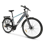 Rower elektryczny ARGENTO Alpha M20 28 cali męski Szary