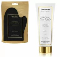 Balsamy i kremy do opalania - Zestaw Tan Expert Magic Eraser Exclusive Line rękawica do peelingu + TanExpert Exclusive Line The Lotion Balsam Brązujący 200ml - miniaturka - grafika 1