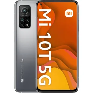 Xiaomi Mi 10T 5G 6GB/128GB Dual Sim Srebrny - Telefony komórkowe - miniaturka - grafika 1
