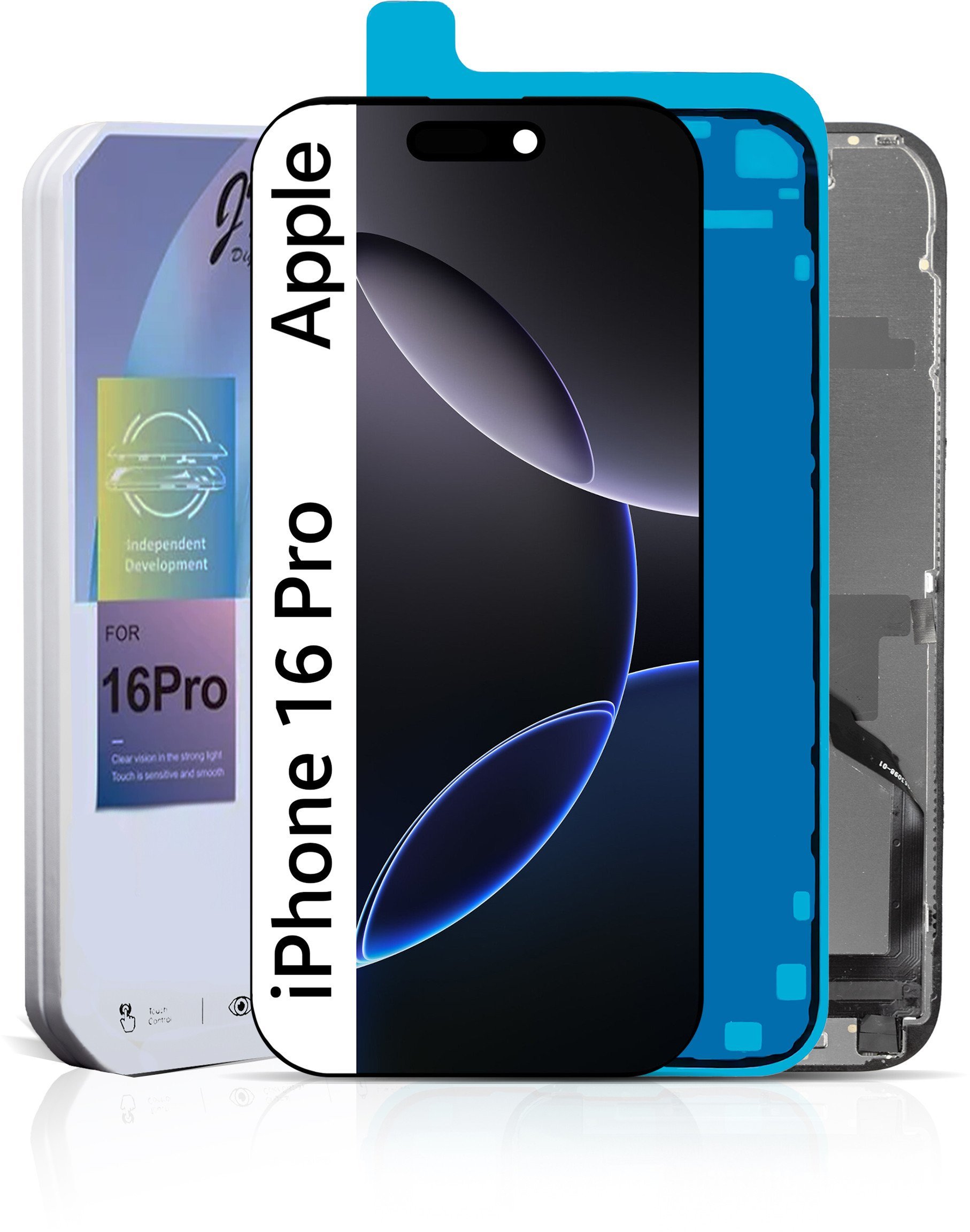 Wyświetlacz do Apple iPhone 16 Pro Ekran LCD JK Incell Wymienny Chip 5904858354184