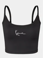 Koszulki i topy damskie - Karl Kani Top Small Signature 6131297 Czarny Slim Fit - miniaturka - grafika 1