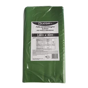 Folia paroizolacyjna Indufol zielona 0,2 mm 1,5 x 10 m Licon - Folie i membrany dachowe - miniaturka - grafika 1