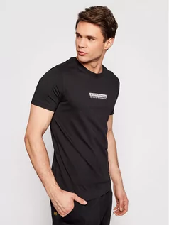 Koszulki męskie - Calvin Klein Jeans T-Shirt J30J317063 Czarny Regular Fit - grafika 1
