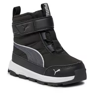 Buty dla chłopców - Śniegowce Puma Evolve Boot AC+ Inf 392646 01 Puma Black-Strong Gray-Puma White - miniaturka - grafika 1