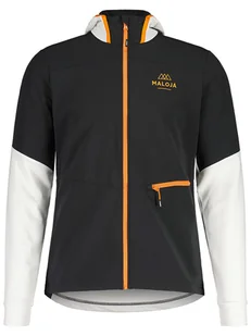 Maloja Kurtka hybrydowa "AuerhahnM" w kolorze czarno-białym - Kurtki i kamizelki sportowe męskie - miniaturka - grafika 1