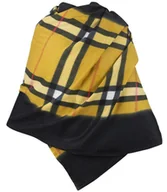 Apaszki i szaliki damskie - Modny piękny szal CHUSTA kratka BURBERRY - miniaturka - grafika 1