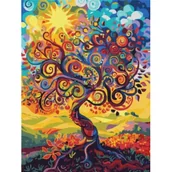 Malowanie po numerach - Ideyka Malowanie po numerach - Drzewo życia 30x40cm - miniaturka - grafika 1