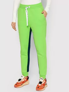 Spodnie sportowe damskie - Ice Play Spodnie dresowe 21I U2M0 B131 P450 5757 Zielony Regular Fit - grafika 1