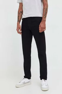 Spodnie męskie - Abercrombie & Fitch jeansy 90's męskie kolor czarny - grafika 1