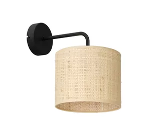 Kinkiet RATTAN 1xE27/60W/230V rattan - Lampy ścienne - miniaturka - grafika 1