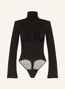 Undress Code Body Ze Stringami Heart Out schwarz - Body - miniaturka - grafika 1