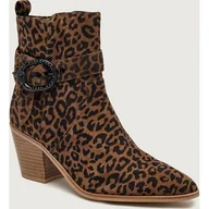 Botki damskie - Kurt Geiger Kowbojki MAYFAIR zamsz - miniaturka - grafika 1