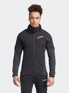 adidas Polar IB1860 Czarny Slim Fit - Odzież trekkingowa męska - miniaturka - grafika 1