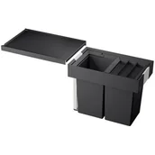 Kosze na śmieci - Blanco FLEXON II 30/2 + pokrywa systemowa 521467 - miniaturka - grafika 1