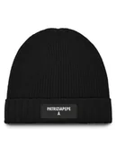 Czapki damskie - Patrizia Pepe Czapka 2F0111/K9O3A-K103 Czarny - miniaturka - grafika 1