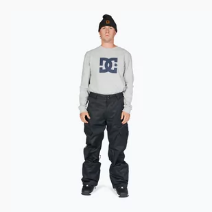 Spodnie snowboardowe męskie DC Banshee czarne ADYTP03029-KVJ0 - Spodnie narciarskie - miniaturka - grafika 1