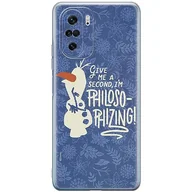 Etui i futerały do telefonów - Etui Olaf 005 Disney Nadruk częściowy Niebieski Producent: Xiaomi, Model: MI 11i/ REDMI K40/K40 PRO/POCO F3/ F3 PRO - miniaturka - grafika 1