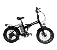 Rowery elektryczne - Sharp BK-FM02-EB Czarny - miniaturka - grafika 1