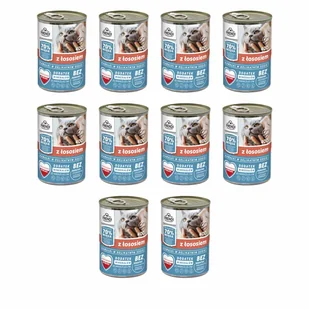 Karma dla kota Frendi, z łososiem, mokra, 10 x 400 g - Mokra karma dla kotów - miniaturka - grafika 1