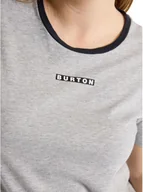 Koszulki i topy damskie - t-shirt damski BURTON VAULT TEE Gray Heather - miniaturka - grafika 1