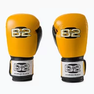 Rękawice bokserskie - Rękawice bokserskie Division B-2 żółto-czarne DIV-SG01  16 oz - miniaturka - grafika 1