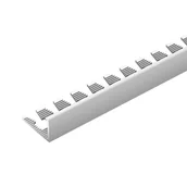 Listwy i profile - Cezar Profil aluminiowy do glazury natural 10x1x2500 mm - miniaturka - grafika 1