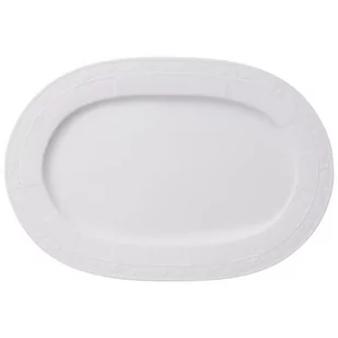 Villeroy & Boch White Pearl Półmisek owalny średnica: 35 cm (10-4389-2960) - Miski i półmiski - miniaturka - grafika 1