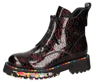 Kozaki damskie - 2Go Fashion 8983-507 kozaki damskie, bordowy, 38 EU - miniaturka - grafika 1