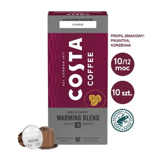 Kawa w kapsułkach Costa Coffee The Warming Blend kompatybilne z ekspresami Nespresso®* - 10 szt. - Kawa w kapsułkach i saszetkach - miniaturka - grafika 1