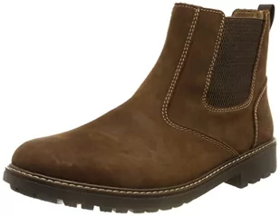 Rieker męskie buty F4662, Mr. Chelsea Botki, Braun Brown 22, 45 EU - Botki damskie - miniaturka - grafika 1