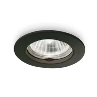 Oprawy, klosze i abażury - Ideal Lux Lampa wpuszczana JAZZ FI czarna 243818 243818/IL - miniaturka - grafika 1