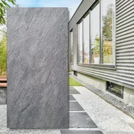 Płytki ceramiczne - Gres 20mm City Grande Lavastone Black 120x60x2 cm - miniaturka - grafika 1