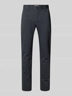 Chinosy o kroju slim fit z mieszanki wiskozy model ‘MARK’ - Spodnie męskie - miniaturka - grafika 1