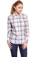 Koszule damskie - Wrangler, Koszula damska, Ls Shirt Canyon Rose W5241Tmtb, rozmiar S - miniaturka - grafika 1