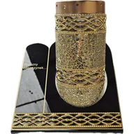 Lampiony i znicze - Znicz witraż akryl SZKA4 25 cm mirror Ilumini - miniaturka - grafika 1