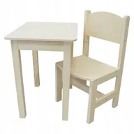 Zestawy mebli dla dzieci - STOLIK 37/50 + KRZESEŁKO DLA JUNIORA PEŁNE - miniaturka - grafika 1