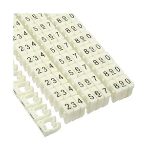 InLine Organizer Znacznik do kabli 4mm No.0-9 100 szt. - 59961H - Tuning komputera - akcesoria - miniaturka - grafika 1