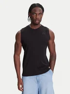 Koszulki męskie - Kappa Tank top Logo Corpo Cadwal 303HZB0 Czarny Regular Fit - miniaturka - grafika 1