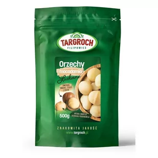 Targroch Orzechy macadamia łuskane 500g - Orzechy i nasiona - miniaturka - grafika 1