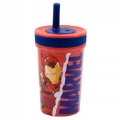 Kubki dla dzieci - Bidon Kubek Silikonowy Wkład I Ustnik - Avengers - miniaturka - grafika 1