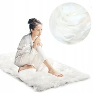 Dywany - Multidecor Dywan PATCHWORK biały 70 cm x 140 cm - miniaturka - grafika 1