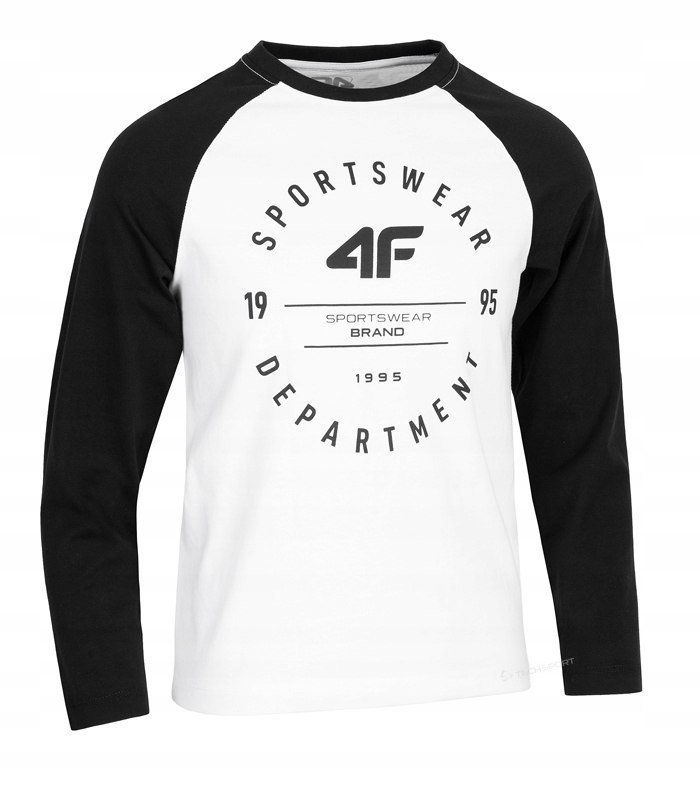 4F CHĹOPIÄCY LONGSLEEVE KOSZULKA JTSML001 / 164