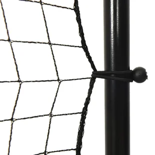 Rebounder do piłki nożnej, czarny, 366x90x183 cm, HDPE Lumarko! - Piłka nożna - miniaturka - grafika 6