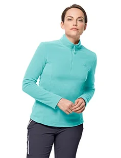 Jack Wolfskin Damski Sweter Gecko W Zielony Peppermint Xl - Swetry damskie - miniaturka - grafika 1