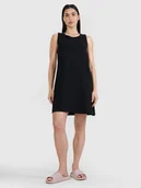 Sukienki - 4F Sukienka mini damska - czarna L - miniaturka - grafika 1