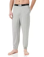 Spodenki męskie - Calvin Klein Męskie spodnie do joggingu, szary, L - miniaturka - grafika 1