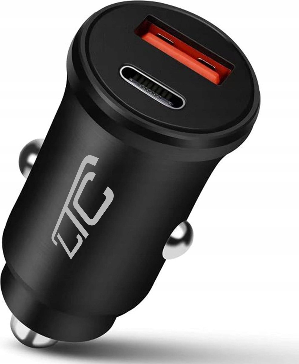 Ładowarka LTC ŁADOWARKA SAMOCHODOWA LTC PD 30W USB-A/USB-C
