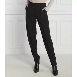 Spodnie damskie - Calvin Klein Spodnie | Straight fit - grafika 1