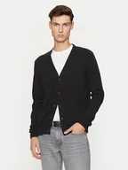Swetry męskie - REPLAY Kardigan UK4456.000.G23138B Czarny Regular Fit - miniaturka - grafika 1