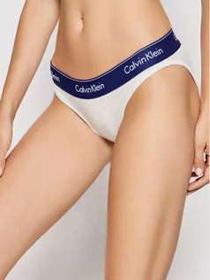 Majtki damskie - Calvin Klein Underwear Figi klasyczne 0000F3787E Szary - grafika 1